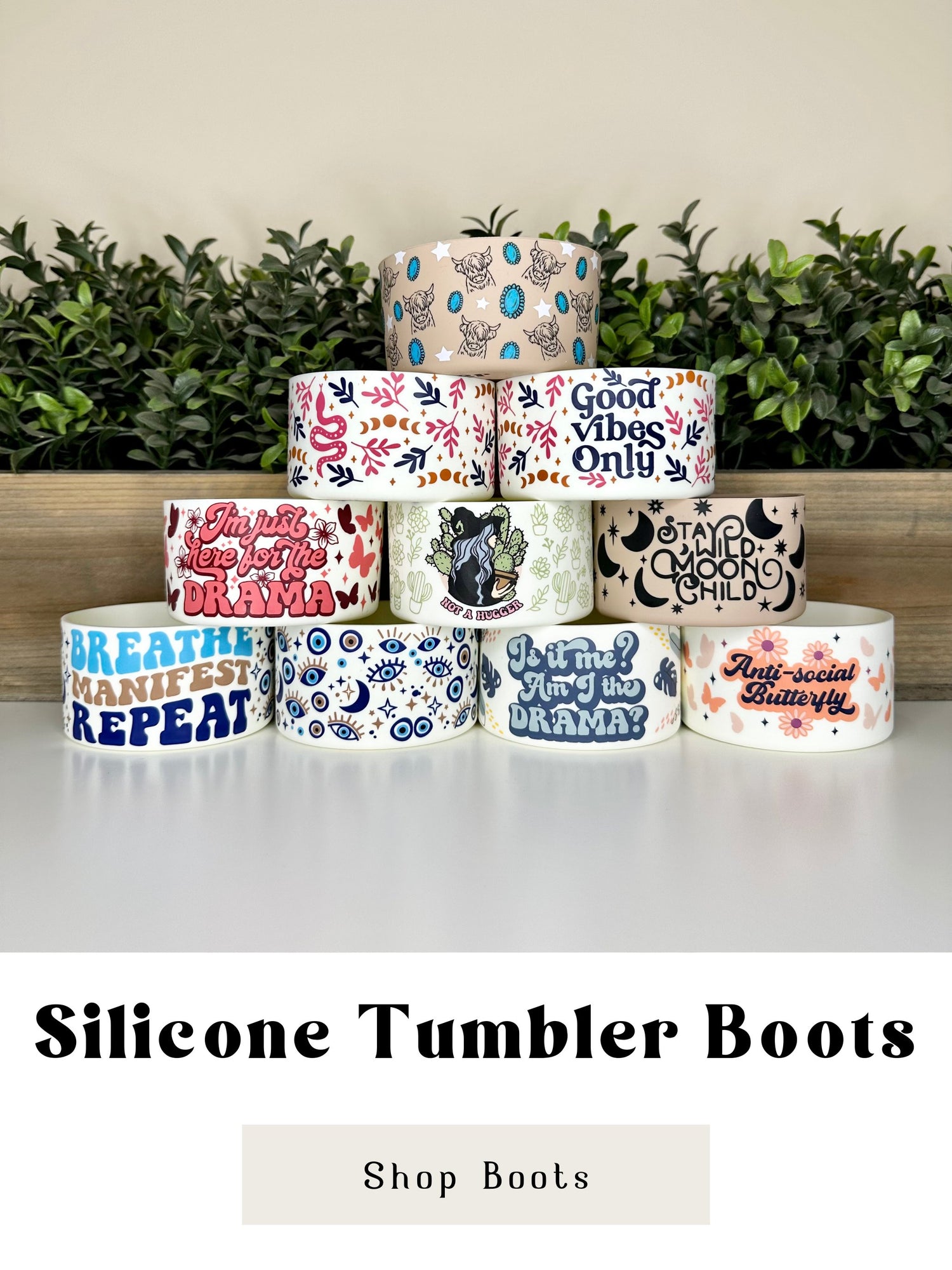 Silicone Tumbler Boots