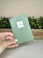 Green Mini Daily Planner Notebook
