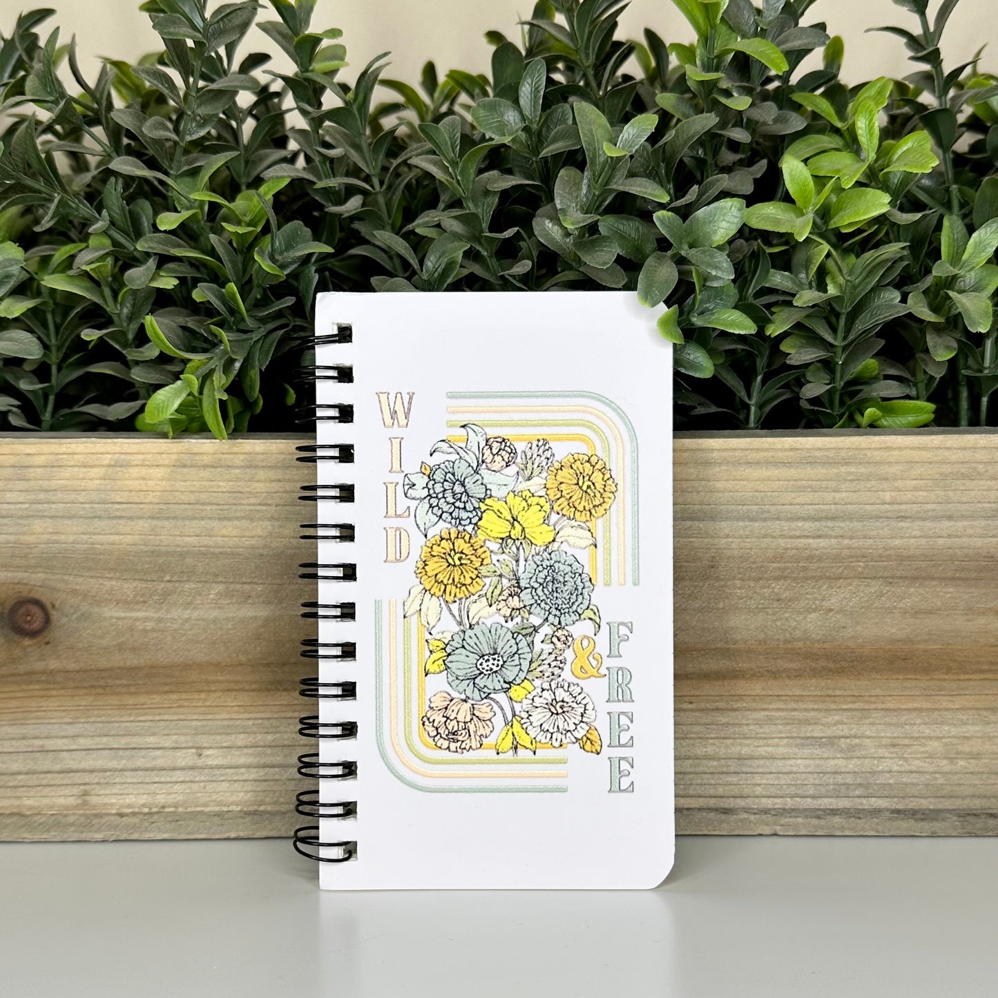 Wild & Free Mini Spiral Notebook Journal