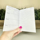 Not a Hugger Light Sage Green Mini Daily Planner Notebook