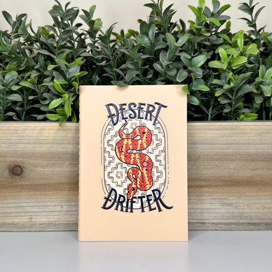 Desert Drifter Coffee Color Mini Daily Planner Notebook