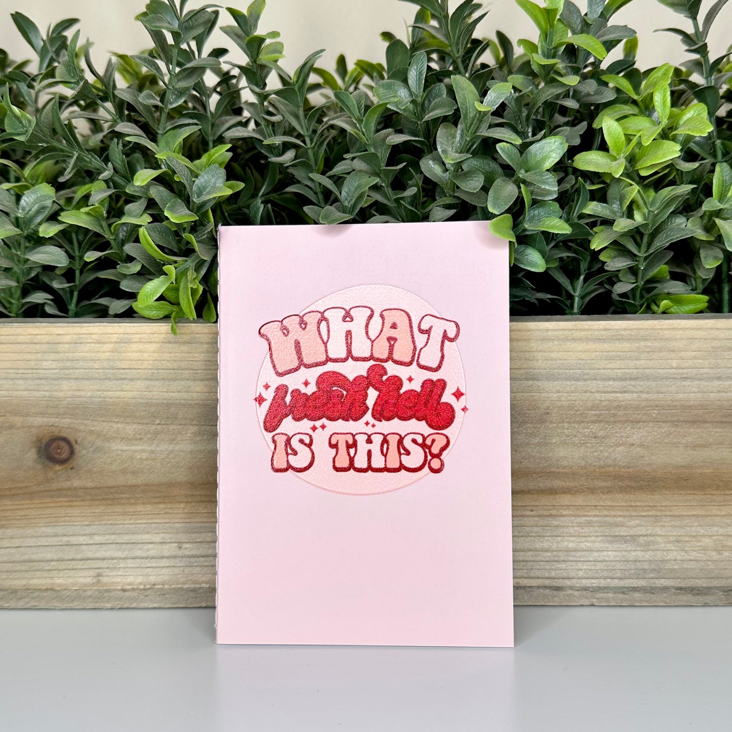 What Fresh Hell is This? Mini Daily Planner Notebook