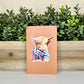 Highland Coo Tartan Scarf Mini Notebook Journal 3.5 x 5.5 Inches