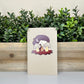 Mushroom Camping Mini Notebook Journal 3.5 x 5.5 Inches