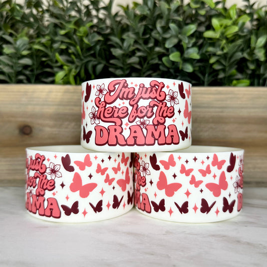 Here for the Drama Tumbler Boots